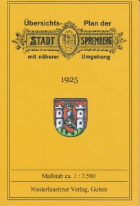 Stadtplan Spremberg 1925