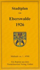 Stadtplan Eberswalde 1926
